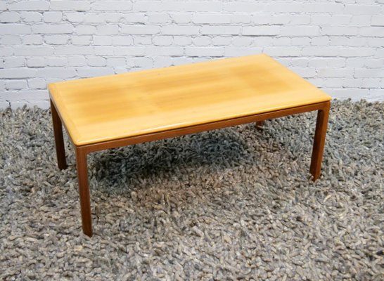 Minimalist Coffee Table in Teak, Denmark, 1960s-QFD-1063869