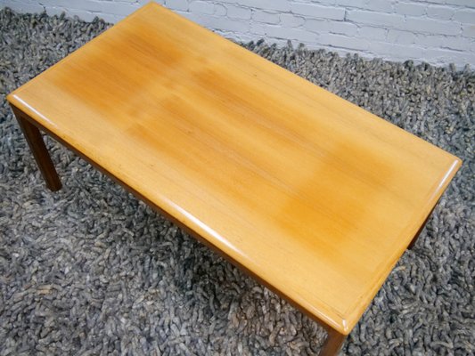 Minimalist Coffee Table in Teak, Denmark, 1960s-QFD-1063869