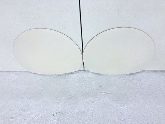 Minimalist Flat Halogen Wall Lamps from Belux, 1980s, Set of 2-AET-1757783