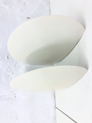 Minimalist Flat Halogen Wall Lamps from Belux, 1980s, Set of 2-AET-1757783