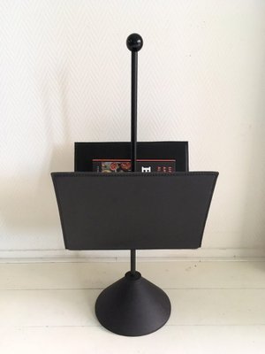 Minimalist Italian Magazine Rack by Porada Arredi, 1980s-LL-1356775