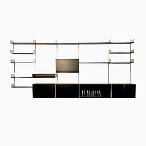 Minimalist Modular Model 606 Wall Unit by Dieter Rams for Vitsoe, 1960s-1970s, Set of 26-OHY-1819564