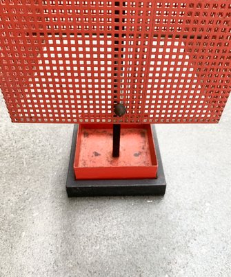 Minimalist Perforated Steel Umbrella Stand, 1960s-UAH-1313092