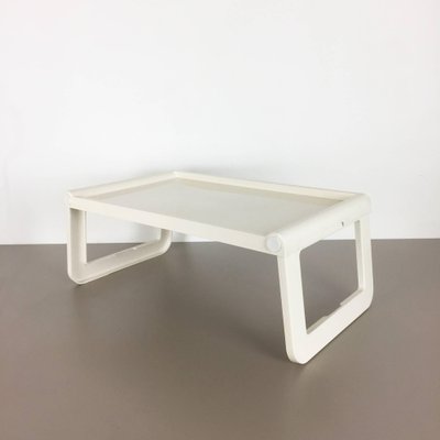 Minimalist Plastic White Bed Tray Element by Luigi Massoni for Guzzini, Italy, 1980s-QZ-1053129