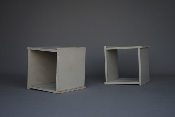 Minimalist Stools. 1950s, Set of 2-MB-2031526