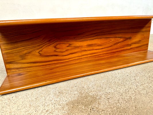 Minimalist Teakwood Wall Shelf, Germany, 1960s-JP-1765169