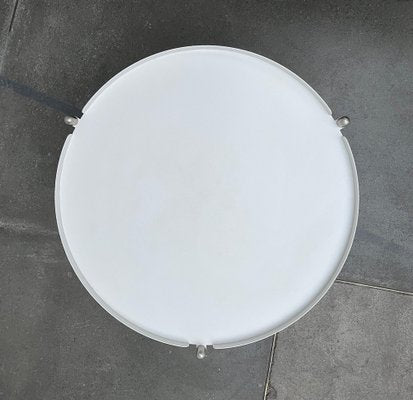 Minimalist Thrill Coffee or Side Table in Metal with Wheels from Leitmotiv-UAH-1754542