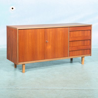 Minimalist Walnut Sideboard, 1960s-HGA-1768921