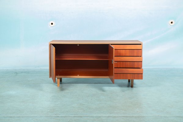 Minimalist Walnut Sideboard, 1960s-HGA-1768921