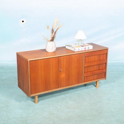 Minimalist Walnut Sideboard, 1960s-HGA-1768921