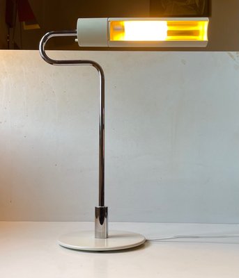 Minimalist White Flamingo Table Lamp by Jørgen Møller for Royal Copenhagen-LCR-1101058