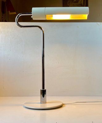 Minimalist White Flamingo Table Lamp by Jørgen Møller for Royal Copenhagen-LCR-1101058