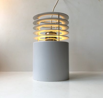 Minimalist White Hydra 1 Pendant Lamp by Jo Hammerborg for Fog & Morup, 1970s-LCR-989872