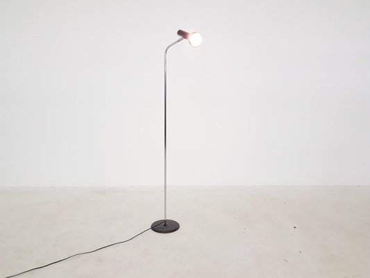 Minimalistic Brown Floor Lamp, 1960s-ZO-623858