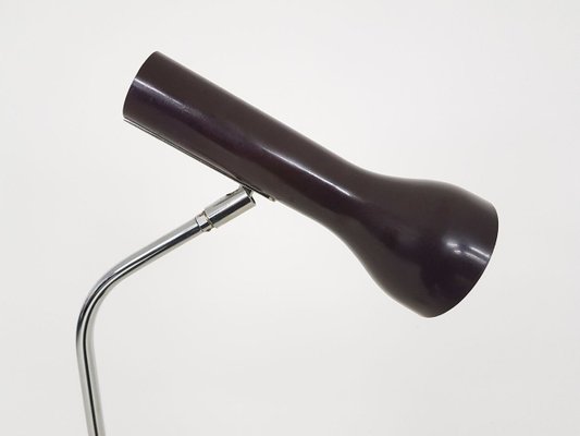 Minimalistic Brown Floor Lamp, 1960s-ZO-623858