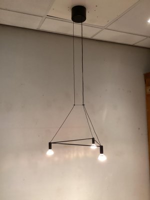 Minimalistic Design Dutch Pendant Lamp, 1980s-SU-1122066