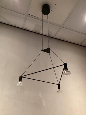 Minimalistic Design Dutch Pendant Lamp, 1980s-SU-1122066