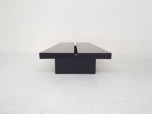 Minimalistic Japandi Bench or Coffee Table, the Netherlands, 1970s-ZO-1791461