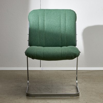 Mint Green Chrome Chair, 1970s-UVT-2026508