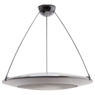 Mira C Chrome Disk Lamp by Ezio Didone-KL-829193