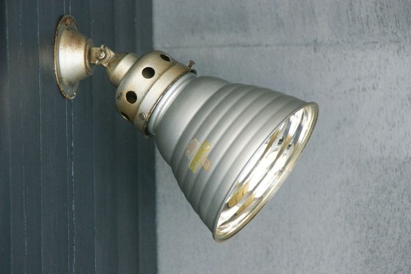 Mirror Glass Reflector Sconce from Zeiss-IKON, 1930s-DUM-887621