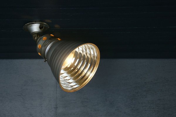 Mirror Glass Reflector Sconce from Zeiss-IKON, 1930s-DUM-887621