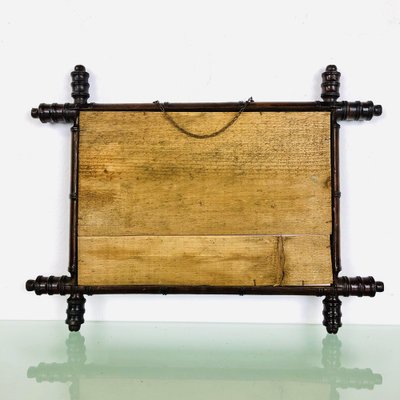 Mirror in Faux Bamboo Frame, 1890s-LCQ-1475683