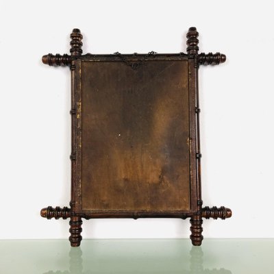 Mirror in Faux Bamboo Frame, 1890s-LCQ-1475664