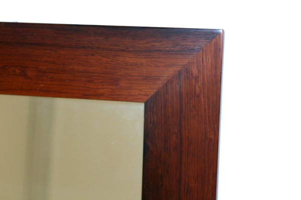 Mirror in Rosewood from Glas & Trä, Sweden, 1960s-GEK-998169