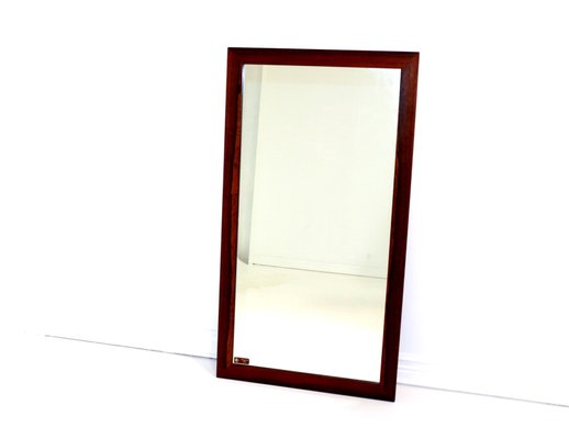 Mirror in Rosewood from Glas & Trä, Sweden, 1960s-GEK-998169