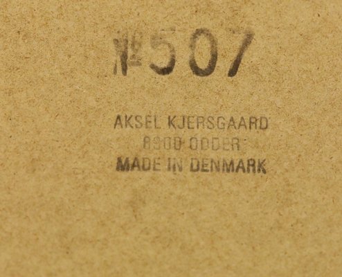 Mirror No. 507 in Oak by Aksel Kjersgaard for Odder Møbler, Denmark, 1960s-BPJ-1735152