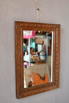 Mirror Sculpted Wooden Frame-AIU-1816904