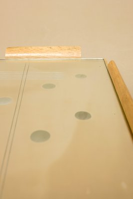 Mirror Tray from VEB Glasveredelung Görlitz, 1950s-YGX-588626