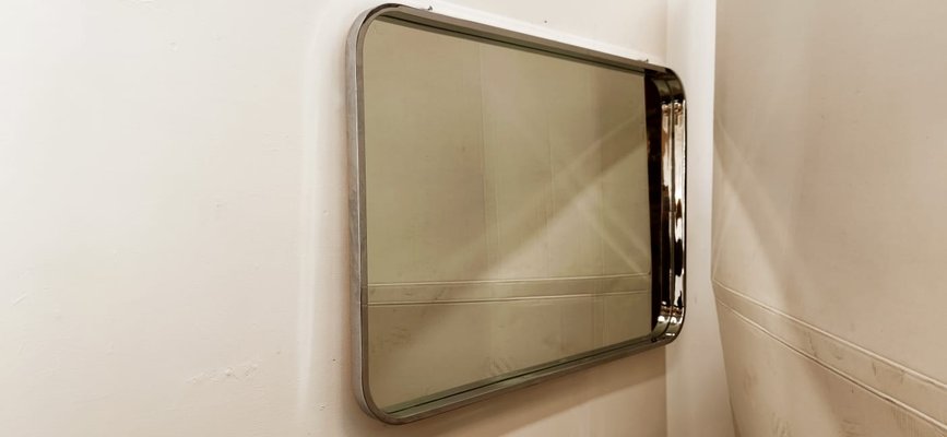 Mirror With Chrome Frame-QLH-1193489