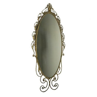 Mirror with Console in the style of Pierluigi Colli, Italy, 1950s-VMM-1446243