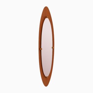 Mirror with Curved Plywood Frame, 1960s-EZ-1752570