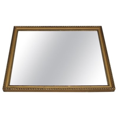 Mirror with Gilt Wood Frame, 1950s-TZ-1800670