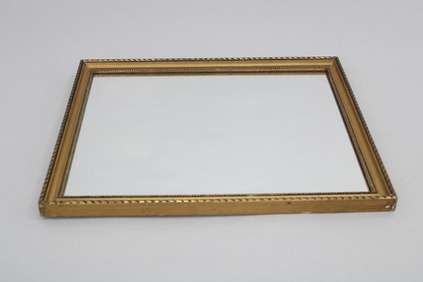 Mirror with Gilt Wood Frame, 1950s-TZ-1800670