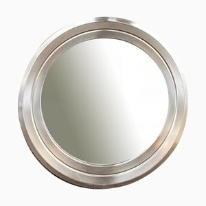 Mirror with Steel Frame, Italy, 1960s-VCV-928601