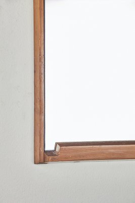 Mirror with Wood Frame, 1960s-LMR-1817723