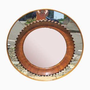 Mirror with Wood Frame, Italy, 1940s-EI-1799263