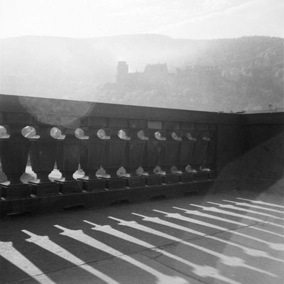 Misty View to Heidelberg Castle, Germany 1936, Printed 2021-DYV-990668