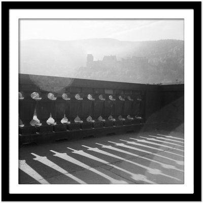 Misty View to Heidelberg Castle, Germany 1936, Printed 2021-DYV-990668