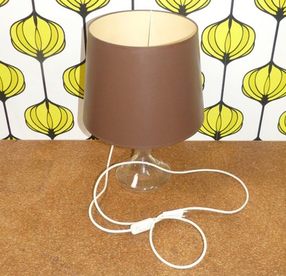 Ml1 Table Lamp with Glass Base by Ingo Maurer for Design M, 1960s-AFE-1738528