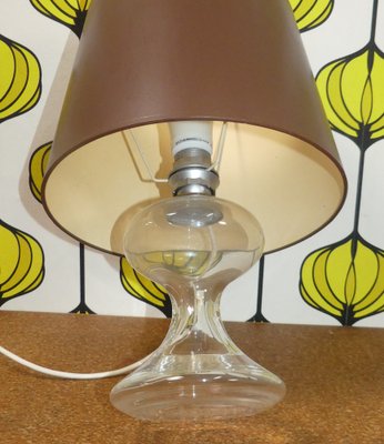 Ml1 Table Lamp with Glass Base by Ingo Maurer for Design M, 1960s-AFE-1738528