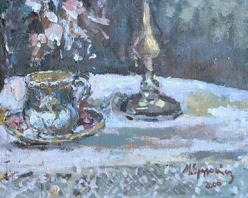 MMagdalena Spasowicz, Still Life, 2000, Oil & Oil on Canvas-XHG-2016341