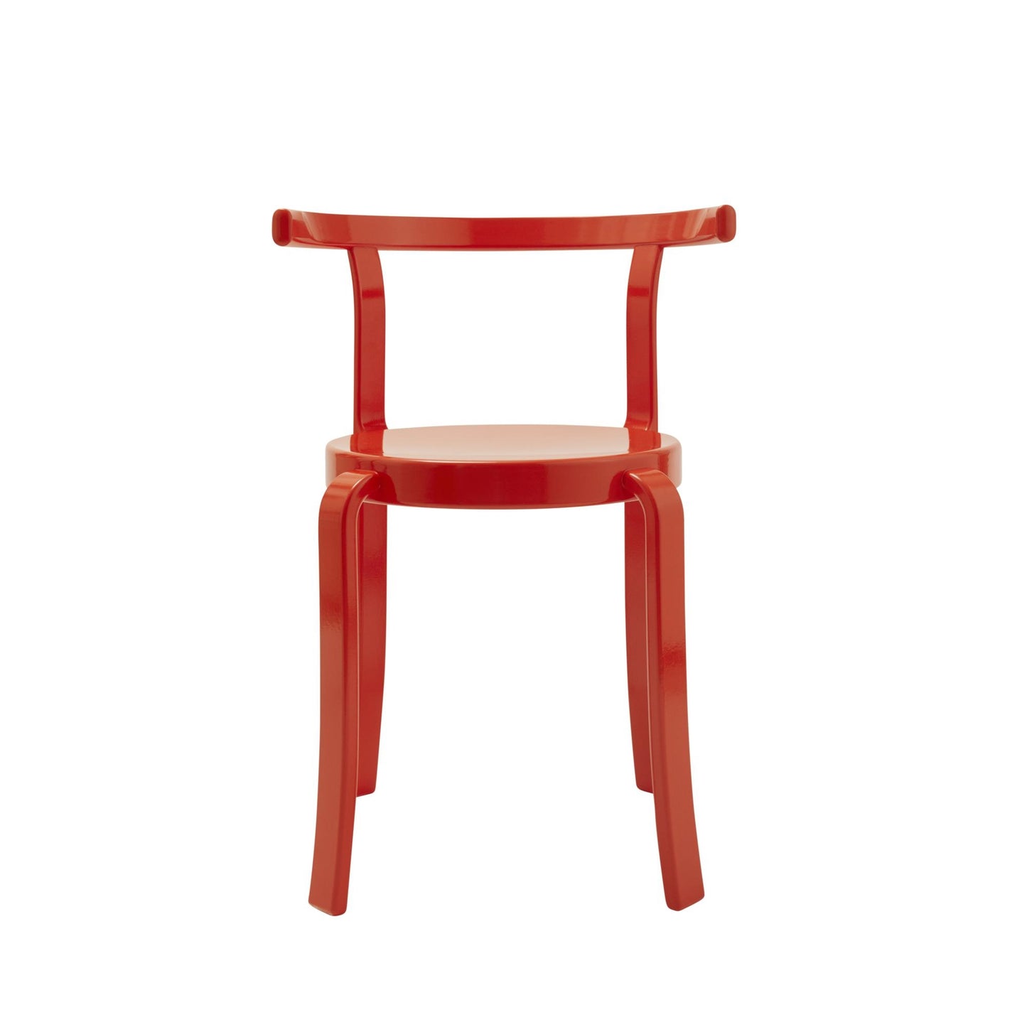 8000 Series Dining Chair by Magnus Olesen #Beech / Retro Red