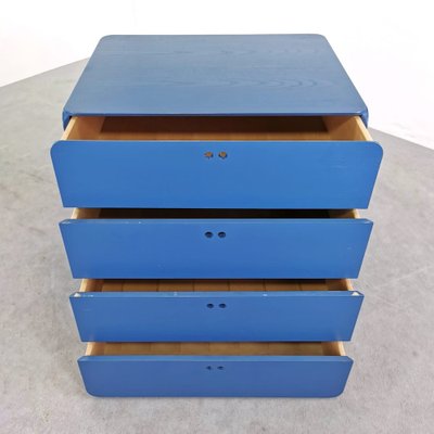 Mobile Dresser in Wooden Lacquer by Derk Jan De Vries for Maisa, 1970s-PRS-1700364