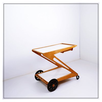 Mobilo PE03 Serving Trolley attributed to Cees Braakman for Pastoe, 1950s-JG-1776763