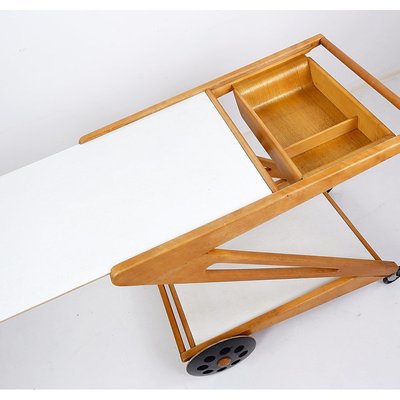 Mobilo PE03 Serving Trolley attributed to Cees Braakman for Pastoe, 1950s-JG-1776763